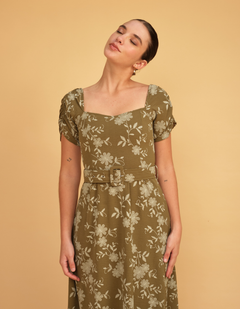 Vestido Mallorca Verde Print