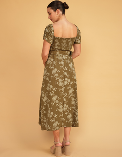 Vestido Mallorca Verde Print