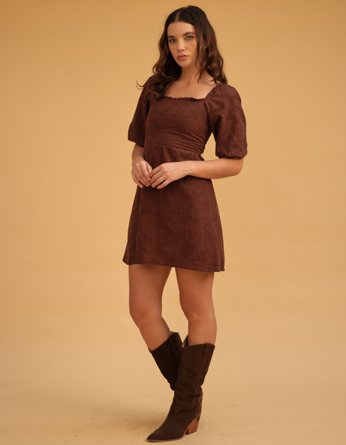 Vestido Molina Marrón