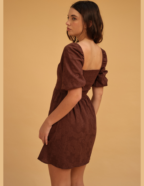 Vestido Molina Marrón