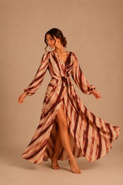 Vestido Isabella Tierra Print