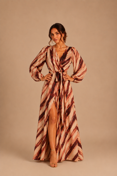 Vestido Isabella Tierra Print