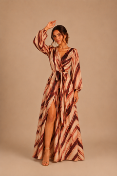 Vestido Isabella Tierra Print