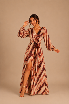 Vestido Isabella Tierra Print