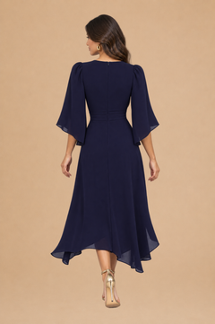 Vestido Majo Azul Noche
