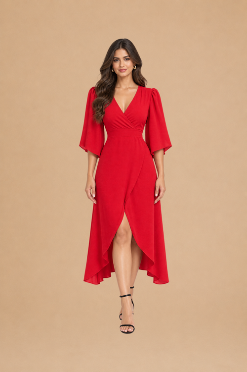 Vestido Majo Rojo