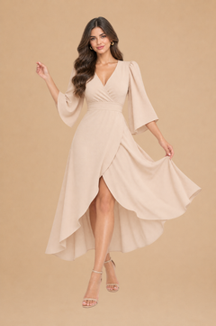 Vestido Majo Beige