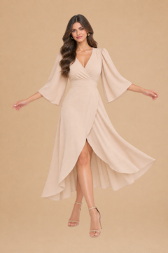 Vestido Majo Beige