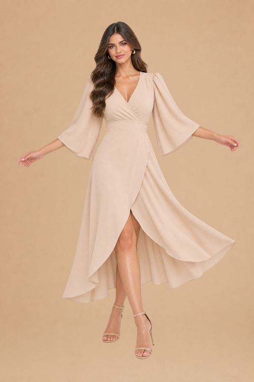 Vestido Majo Beige
