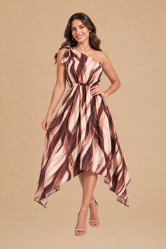 Vestido Luisa Tierra Print