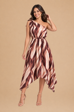 Vestido Luisa Tierra Print