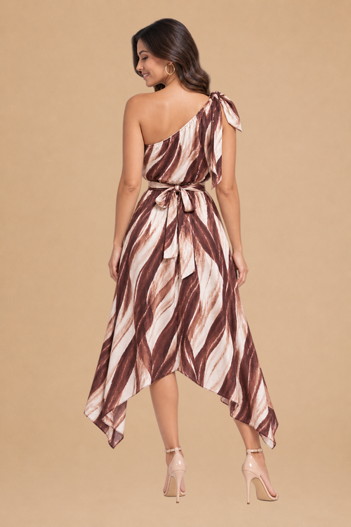 Vestido Luisa Tierra Print