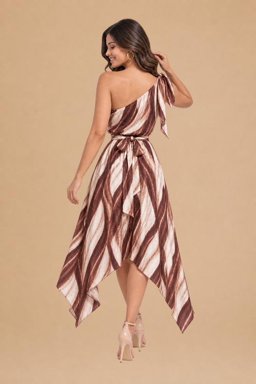 Vestido Luisa Tierra Print