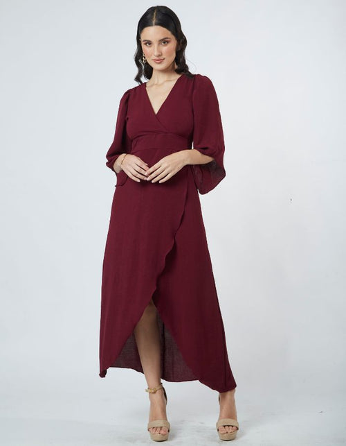 Vestido Majo Guinda