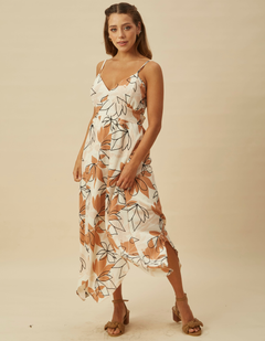 Vestido Jessica Blanco Print