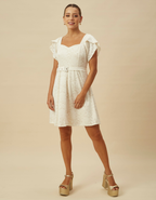 Vestido Noelia Blanco Encaje