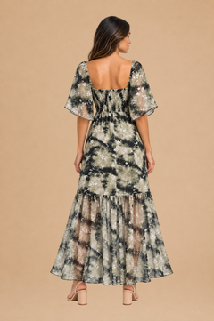 Vestido Aixa Verde Print