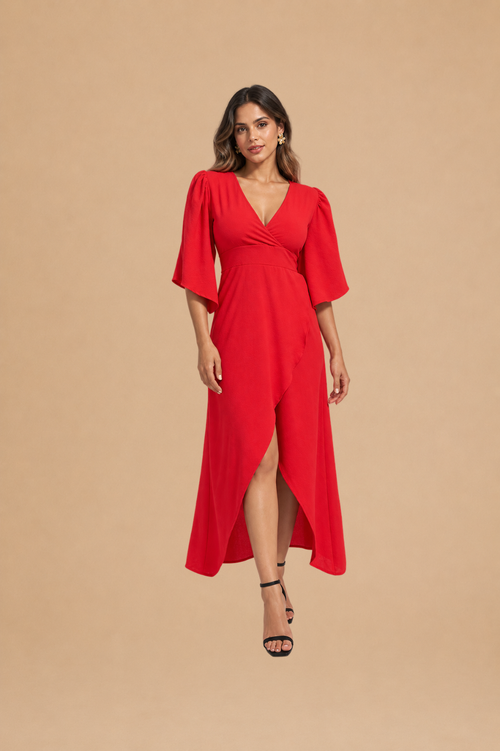 Vestido Majo Rojo