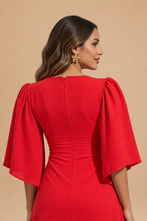 Vestido Majo Rojo