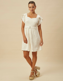 Vestido Noelia Blanco Encaje