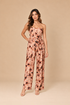 Enterizo Fonseca Naranja Print