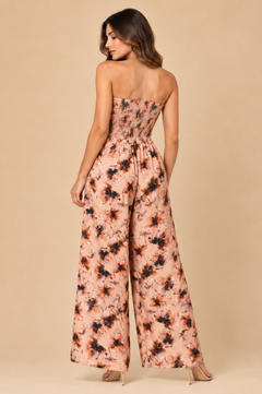 Enterizo Fonseca Naranja Print