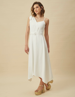 Vestido Almendra Blanco