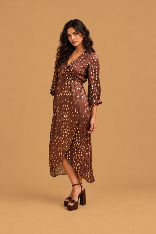 Vestido Isabella Bambi Print