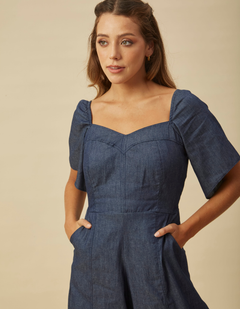 Enterizo Elsa Azul Denim