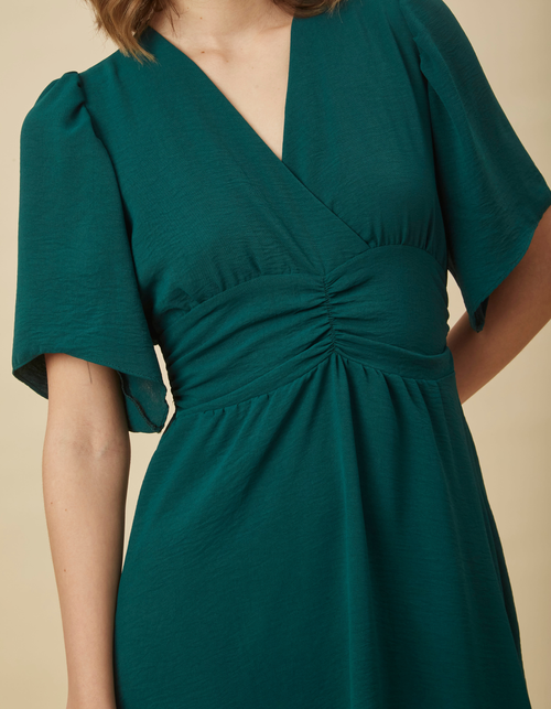 Vestido Bea Verde Botella