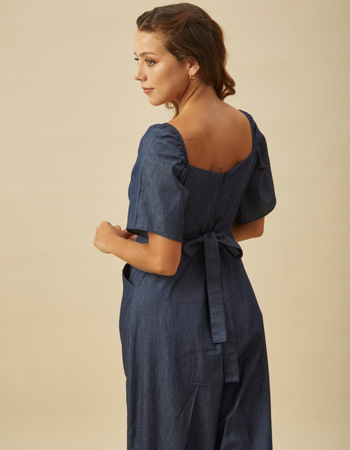 Enterizo Elsa Azul Denim