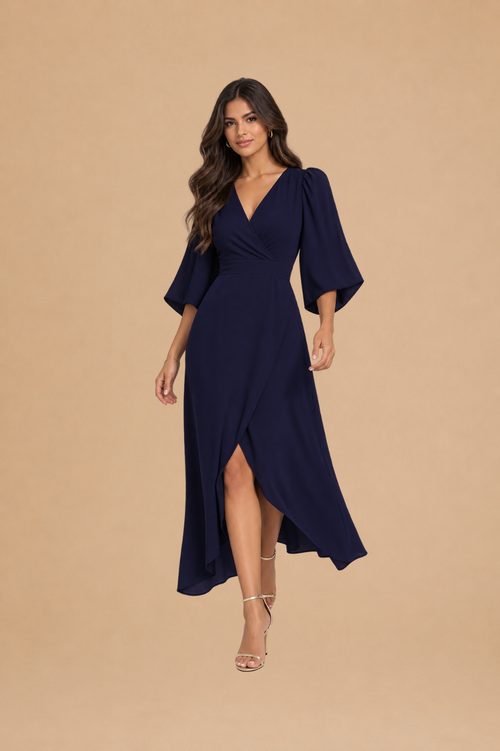 Vestido Majo Azul Noche