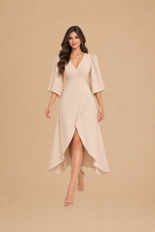 Vestido Majo Beige