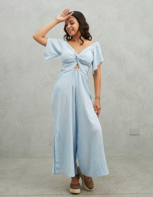 Enterizo Maldivas Celeste