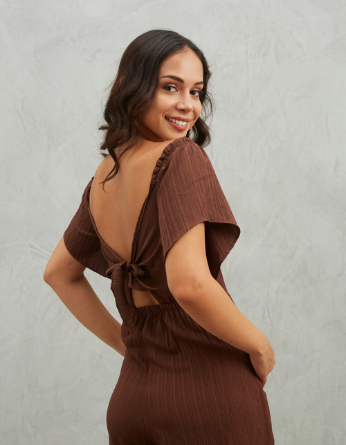 Enterizo Maldivas Marrón