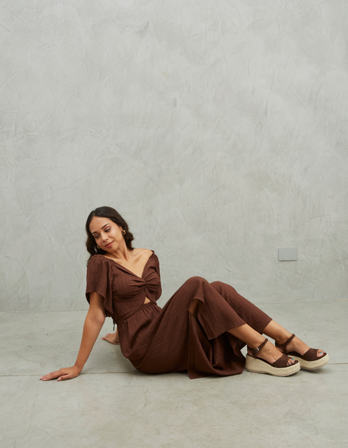 Enterizo Maldivas Marrón