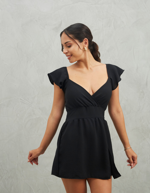 Enterizo Mercedes Negro