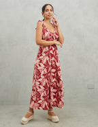 Enterizo Sirena Rojo Print