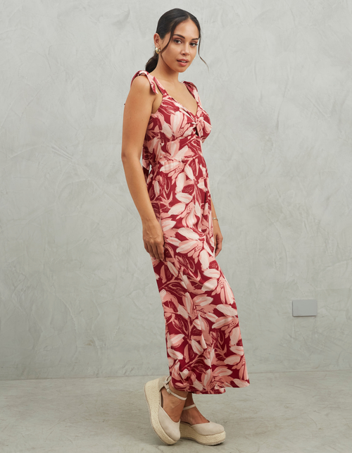 Enterizo Sirena Rojo Print