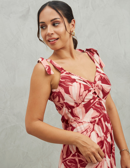 Enterizo Sirena Rojo Print