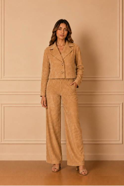 Set Gaia Corduroi Camel