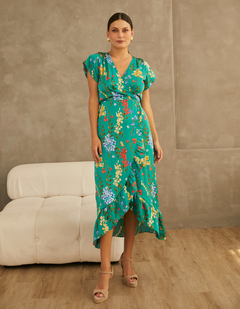Vestido Eva Verde Print