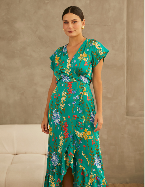 Vestido Eva Verde Print