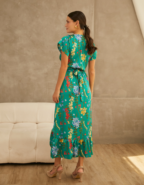 Vestido Eva Verde Print