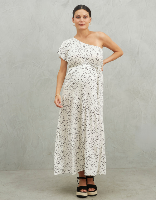 Vestido Agustina Blanco Puntos