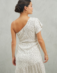 Vestido Agustina Blanco Puntos