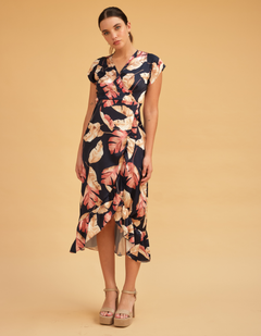Vestido Eva Azul Print