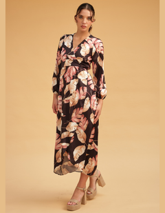 Vestido Isabella Negro Print
