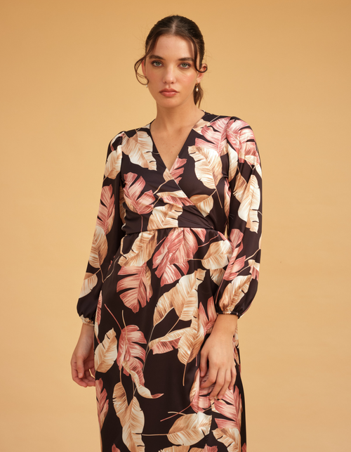 Vestido Isabella Negro Print