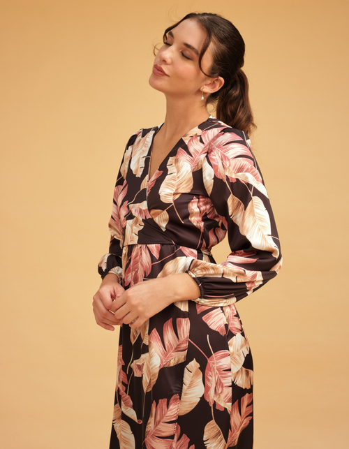Vestido Isabella Negro Print